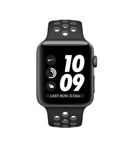 Apple Watch 2 Nike+ Watch MNYX2 Alum 38mm - Black+Gray