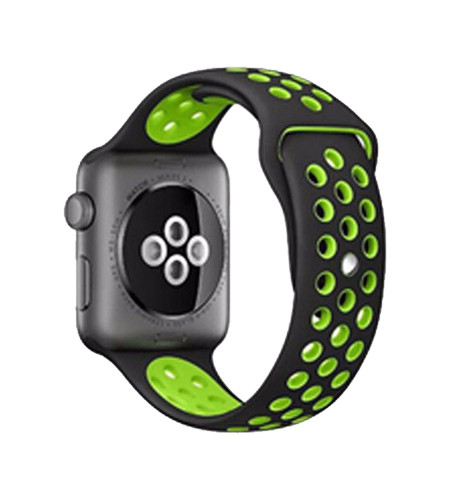 Apple Watch 38mm Strap Nike - Black+Green