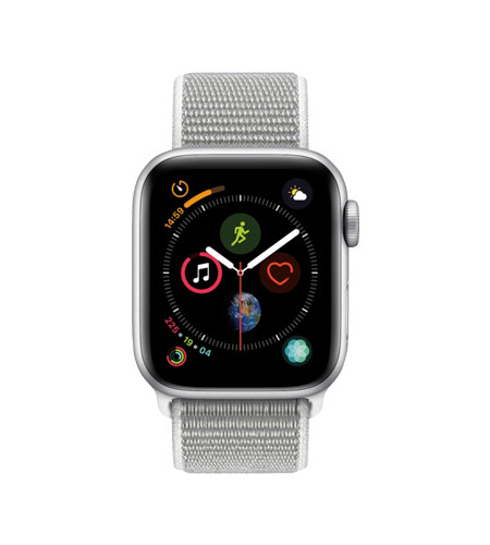 Apple Watch Series 4 MU652 40mm Alumunium - Silver + Shell Sport Loop (GPS)
