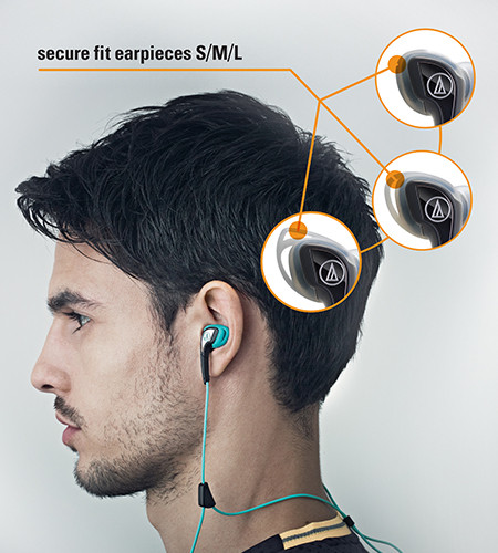 ATH-SPORT2 SonicSport® In-ear Handsfree Wired