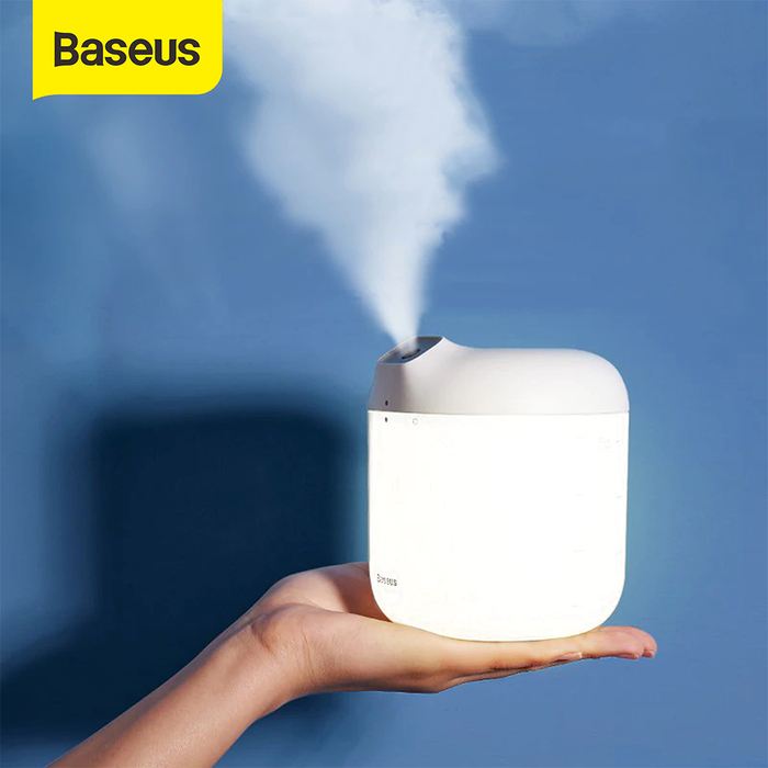Baseus Air Humidifier with LED Lamp White