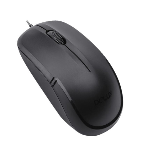 Deluxe Mouse Wired Optical Mice M136 - Black