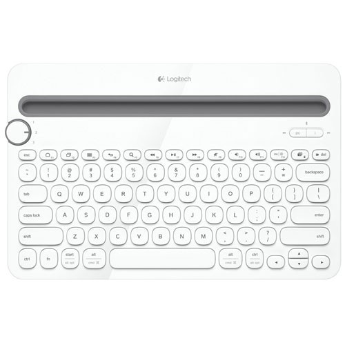 Keyboard Logitech K480 Multi Device White