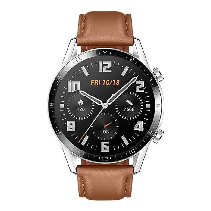 LTNB19 Huawei Watch GT2 Male Fashion 46mm Pebble Brown + Brown