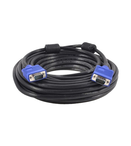 Mediatech Cables Data VGA 3+5 10M - Black Blue