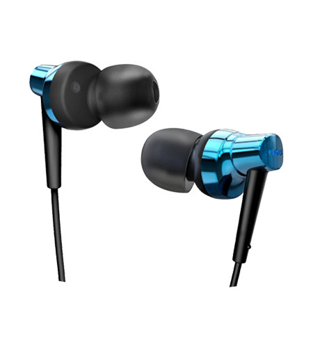 Remax RM575 Pro Earphone for iPhone + Android - Blue