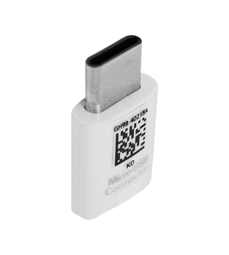 Samsung Micro USB C Converter - White Original New