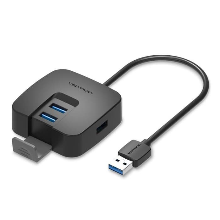 Vention [CHB 0.5M] USB 3.0 Hub 4 Ports w/ Micro USB Power & Stand Holder