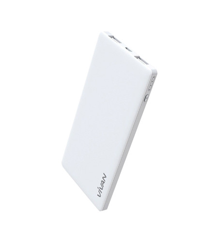 Vivan C5 Power Bank 5000mAh 2 USB - White