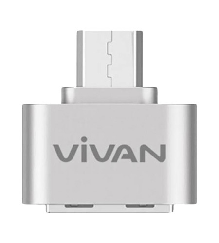 Vivan OTG Micro USB Adapter+Lightning VOC-U20 - RG