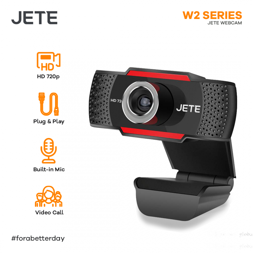 Webcam Jete W2 Series HD 720px
