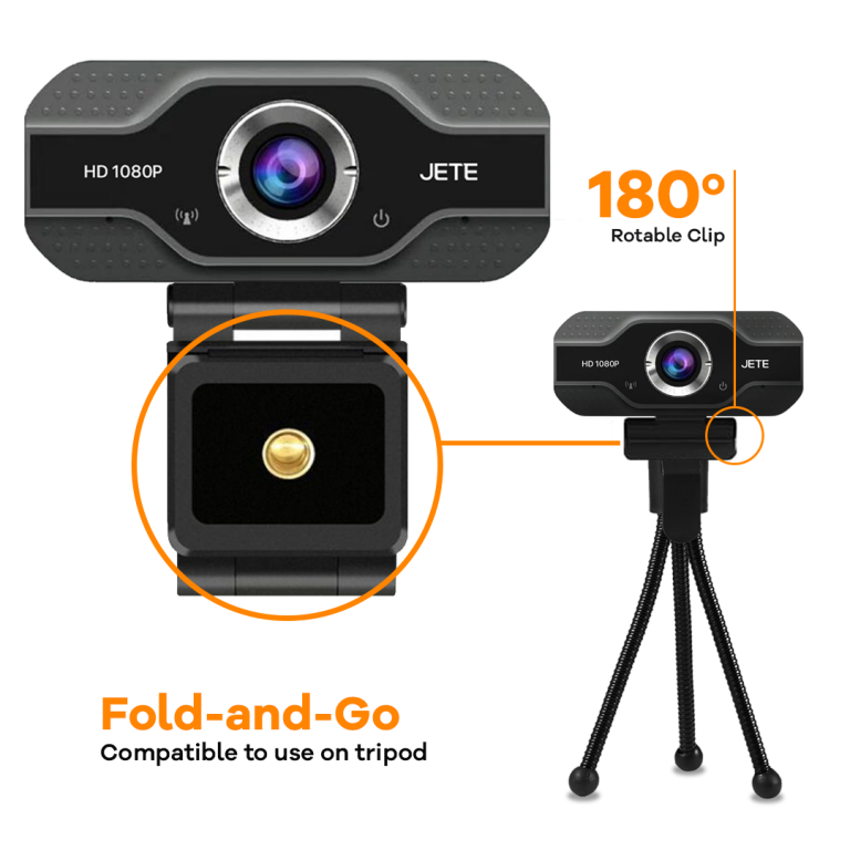 Webcam Jete W6 Series Full HD 1080px